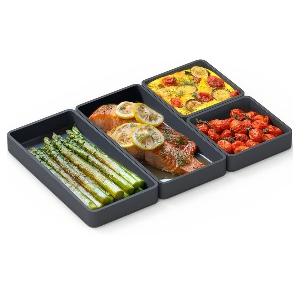 Cheat Sheets - Original Silicone Sheet Pan Dividers For Cooking & Meal Prep